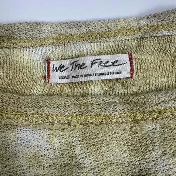 Free People "We The Free" Chasing The Sun Tie-Dye Sweatshirt size small - Picture 5 of 9